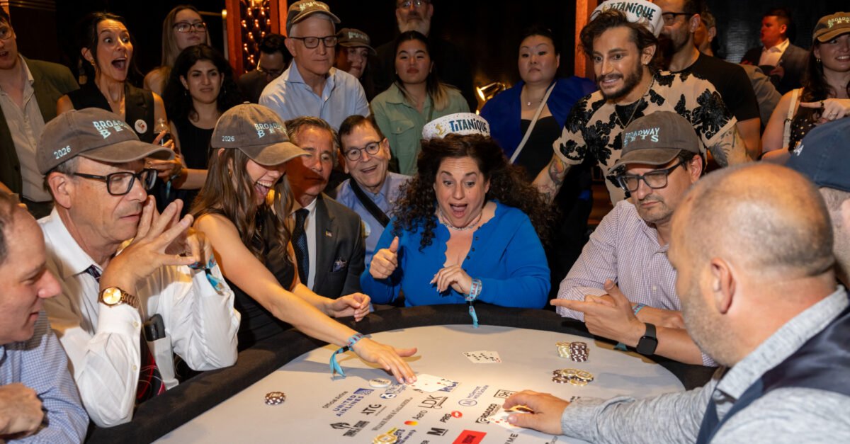 Broadway Bets Raises Record Breaking Sum for Broadway Cares at Edison Ballroom
